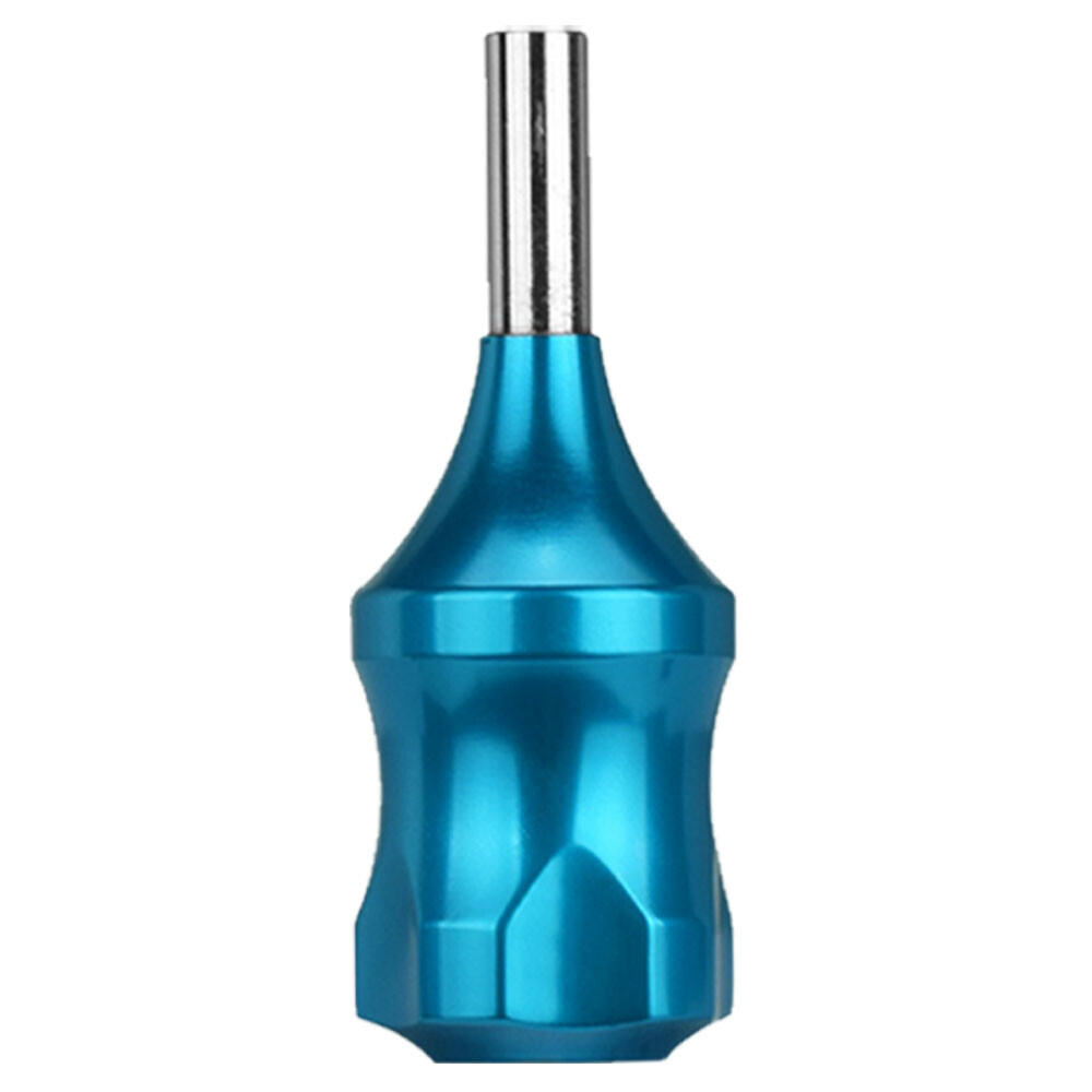 Light Blue 30mm Tattoo Zinc Alloy Cartridge Grip With 78mm Needle Plunger HOT