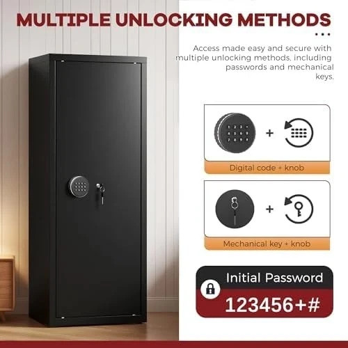 12-15 Gun Safe for Rifles Fireproof Gun Safe for Rifles and Pistols FREE SHIPPIG