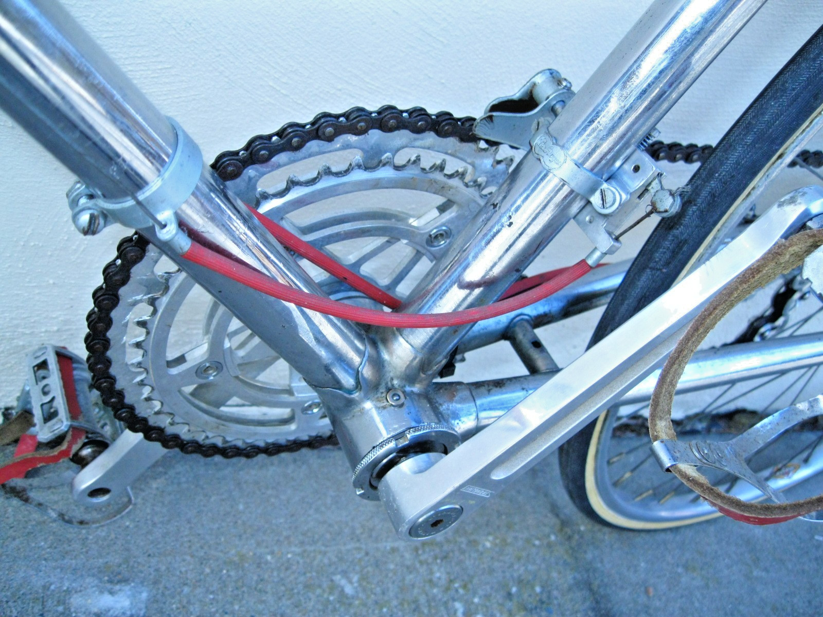 Rare Vintage 1960/Tack ,Road Race bicycle Uncommon parts, Display or ride. 54/55