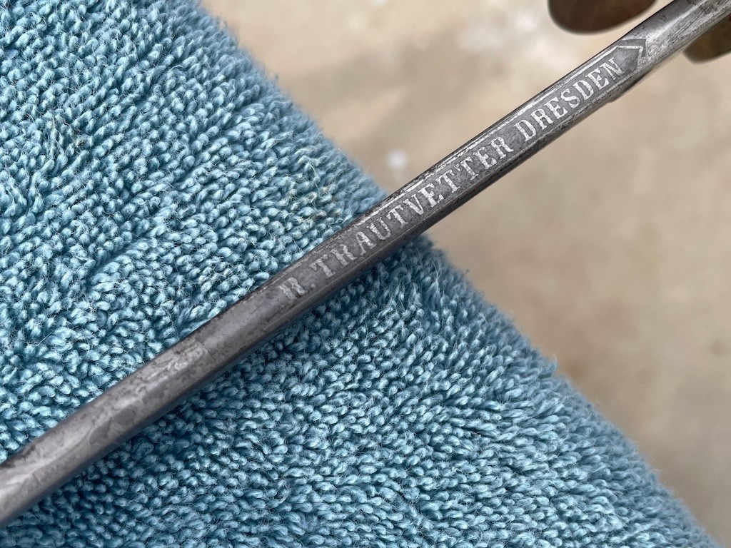 Imperial German Degen Sword by WKC R. Trautvetter Dresden