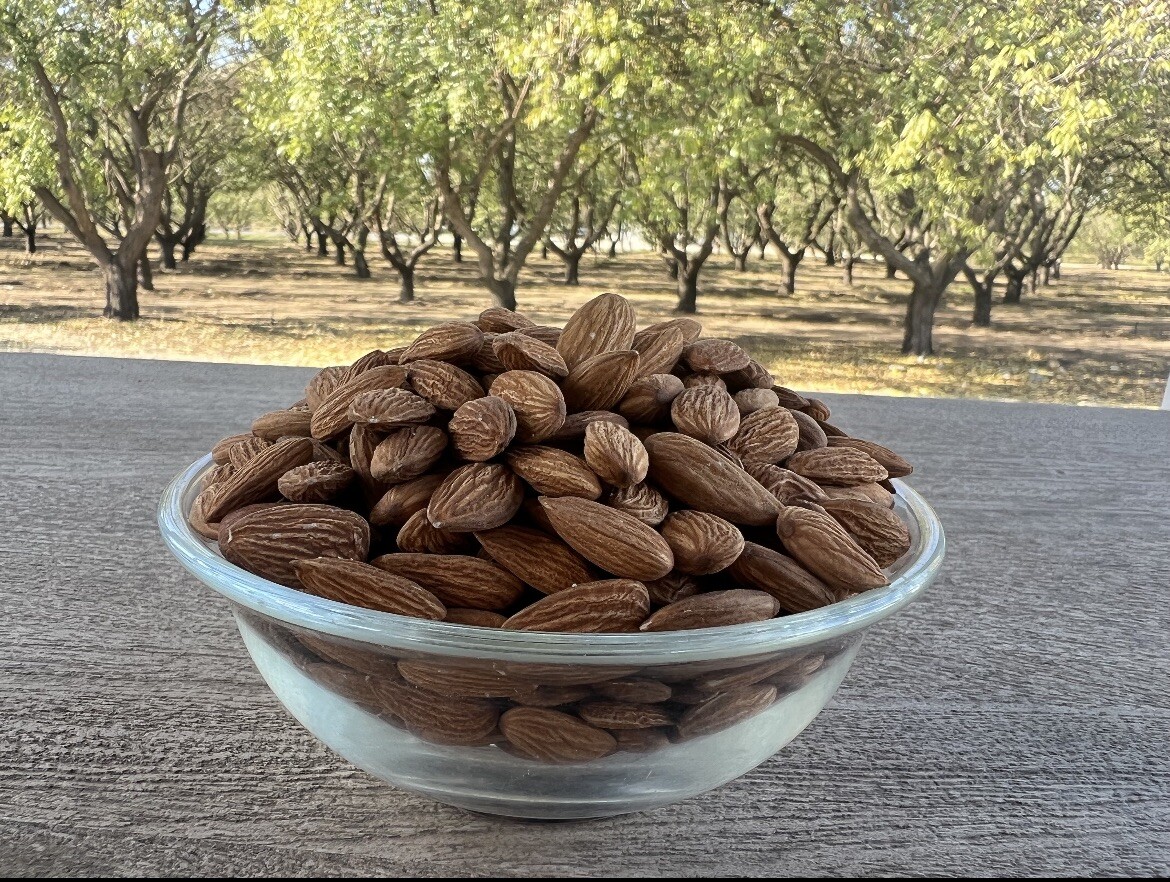 20 Pounds Natural Almonds Direct From our California Farm. Free 4 Day Shipping