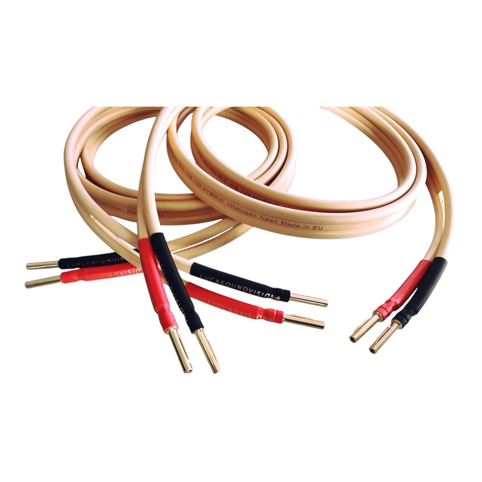 Van Den Hul CS-122 Audio Speaker Cable (A Pair) Terminated