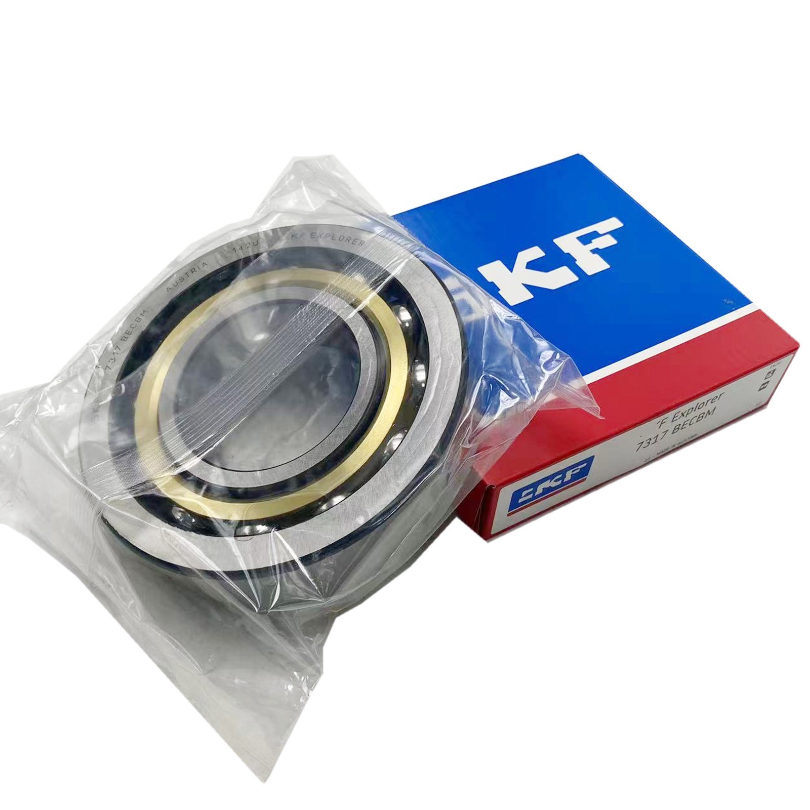 NEW SKF 7317 BECBM single row angular contact ball bearing US STOCK