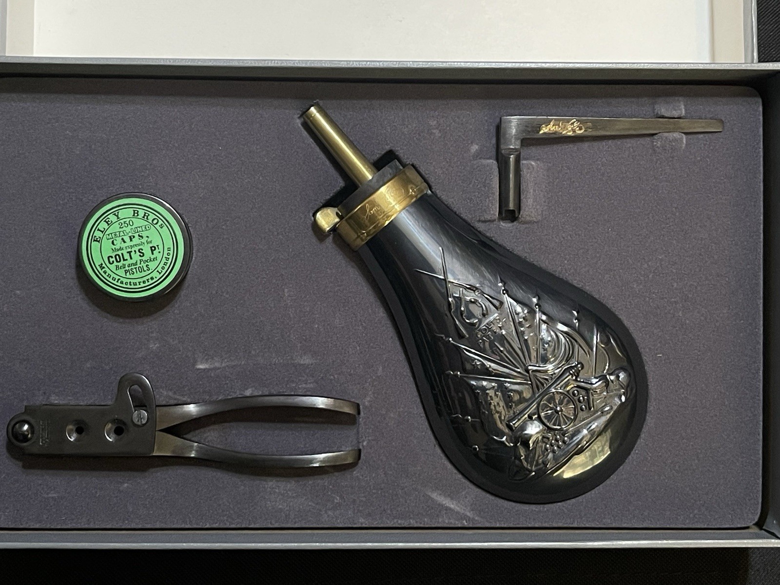 Vintage Colt Blackpowder Signature Series Reloading Accessory Kit Pristine