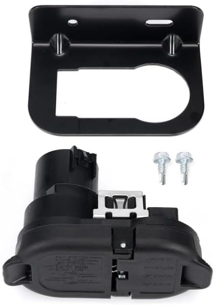 7 Way & 4 Flat Trailer Tow Hitch Wiring Plug Receptacle