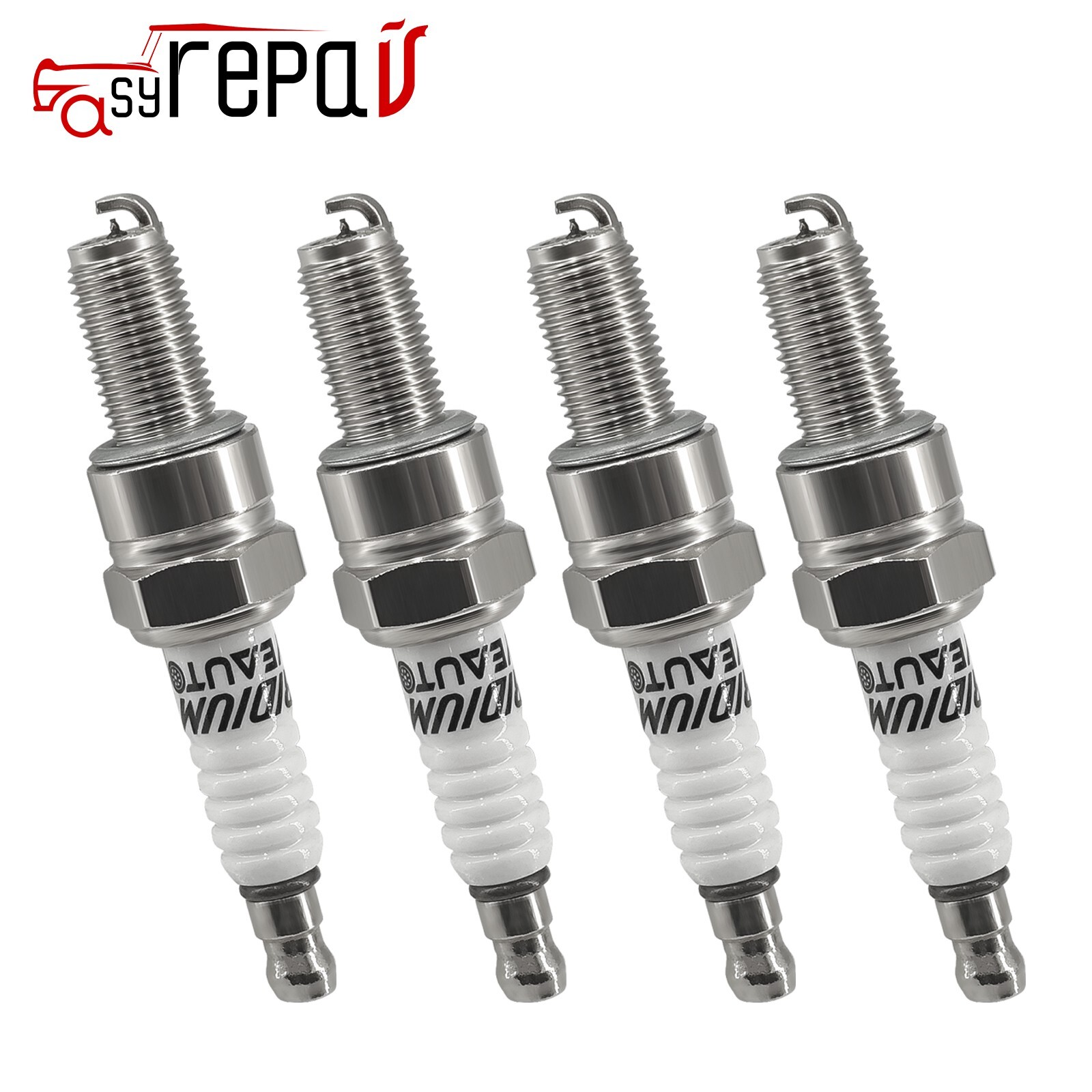 4X Ignition Coil + Iridium Spark Plug for Kawasaki ZX-6R Ninja ZX600 ZX636 ZX600