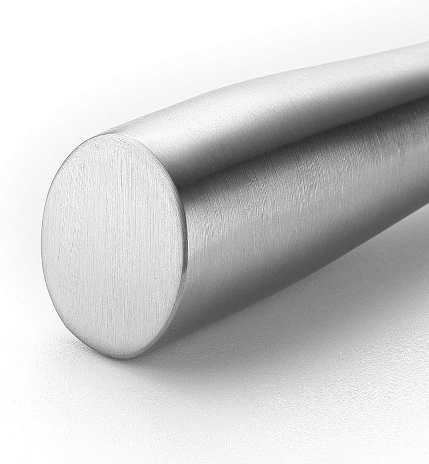 JXS 10" 255MM Stainless Steel Sturdy Cocktail Muddler, Silver-xl-255mm