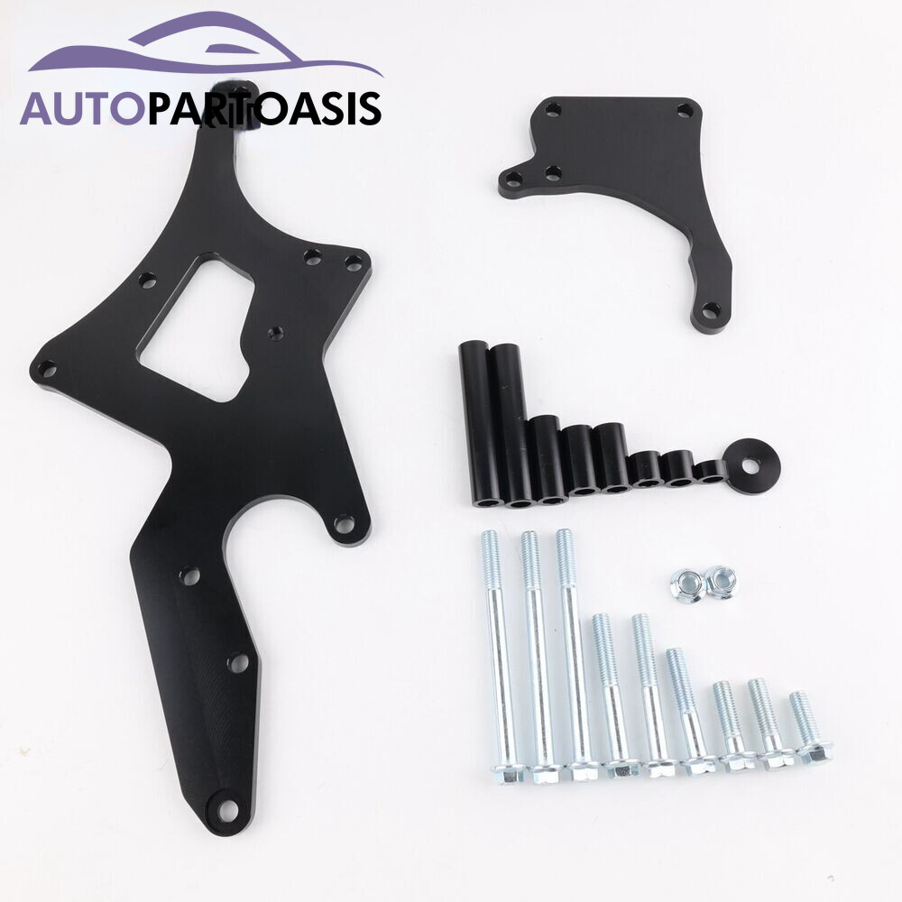 Engine Serpentine Bracket Alternator Power Steering Pump Swap Conversion for LS