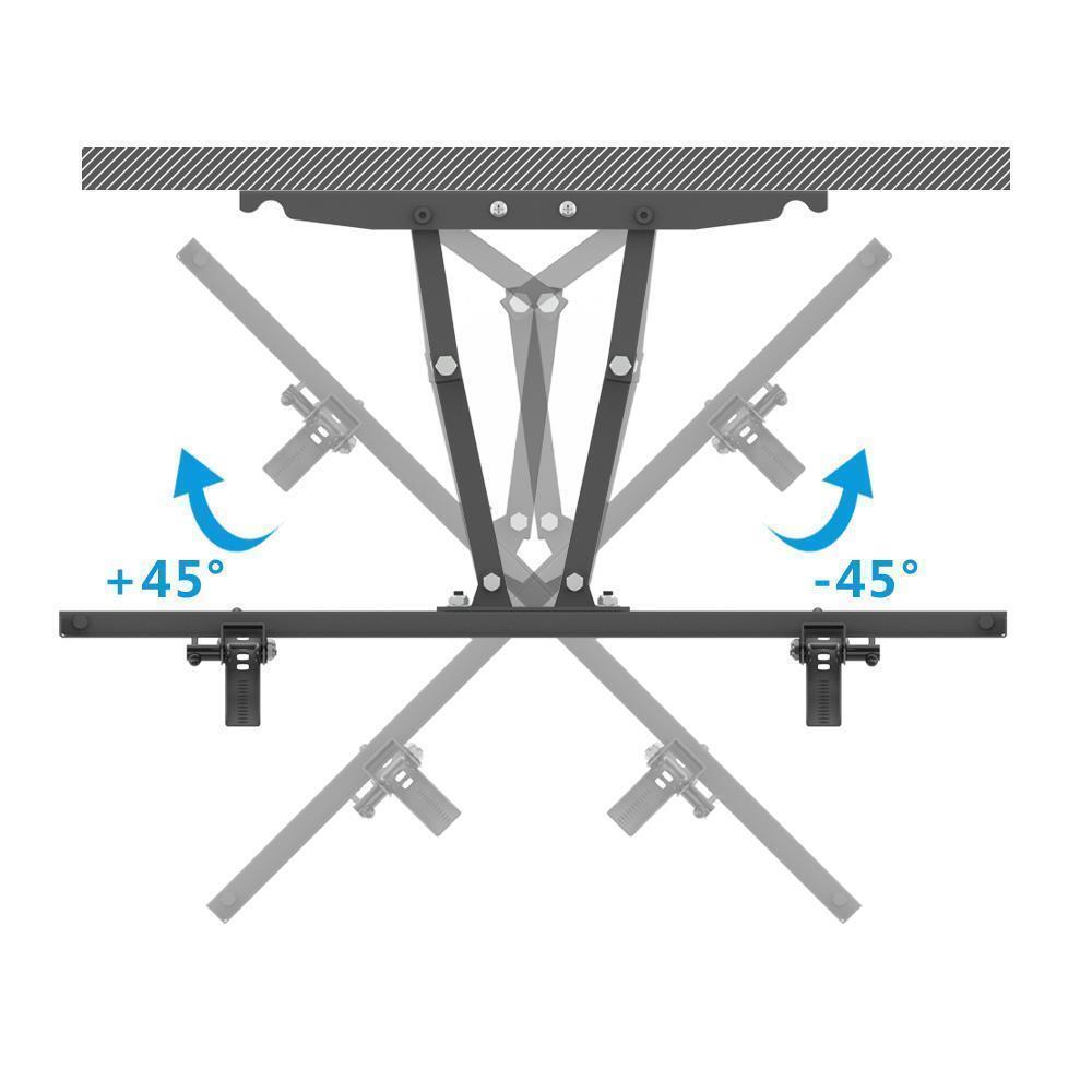 Full Motion TV Wall Mount VESA Bracket 32 36 42 43 46 50 52 55 60 65 70" LED LCD