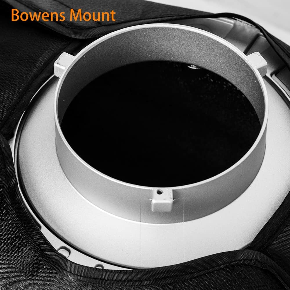 US Godox 22x90cm Rectangle Bowens Mount Strip Softbox with Grid For Strobe Flash