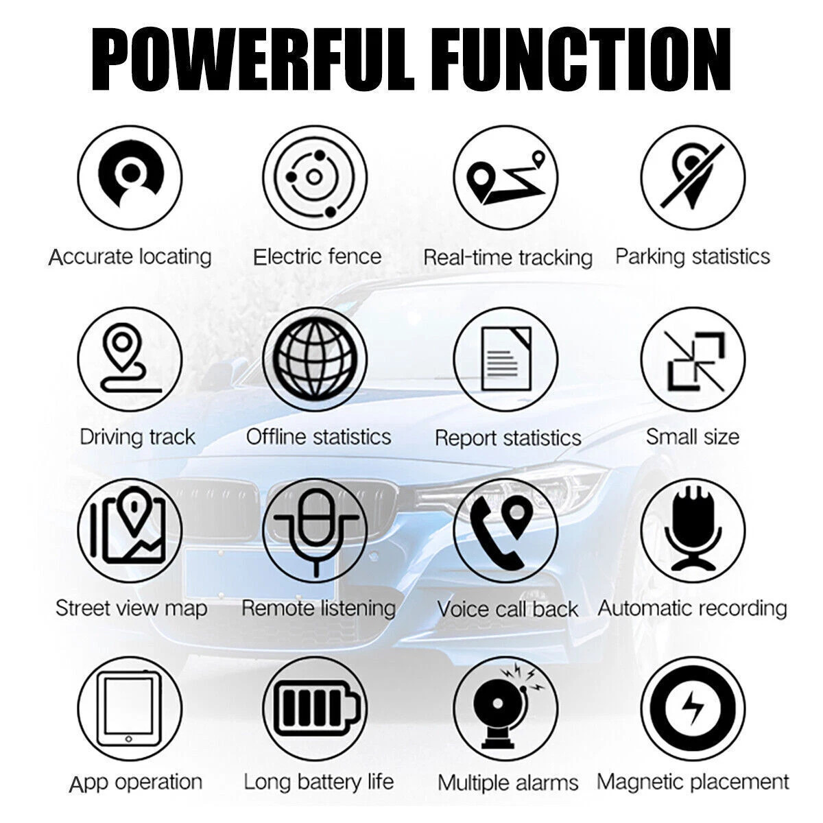 Magnetic Mini GPS Real Time Car Locator Tracker GSM/GPRS Vehicle Tracking Device