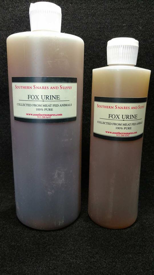 RED FOX URINE 100% PURE, PROFESSIONAL QUALITY TRAPPING FOX COYOTE LURE BOBCAT