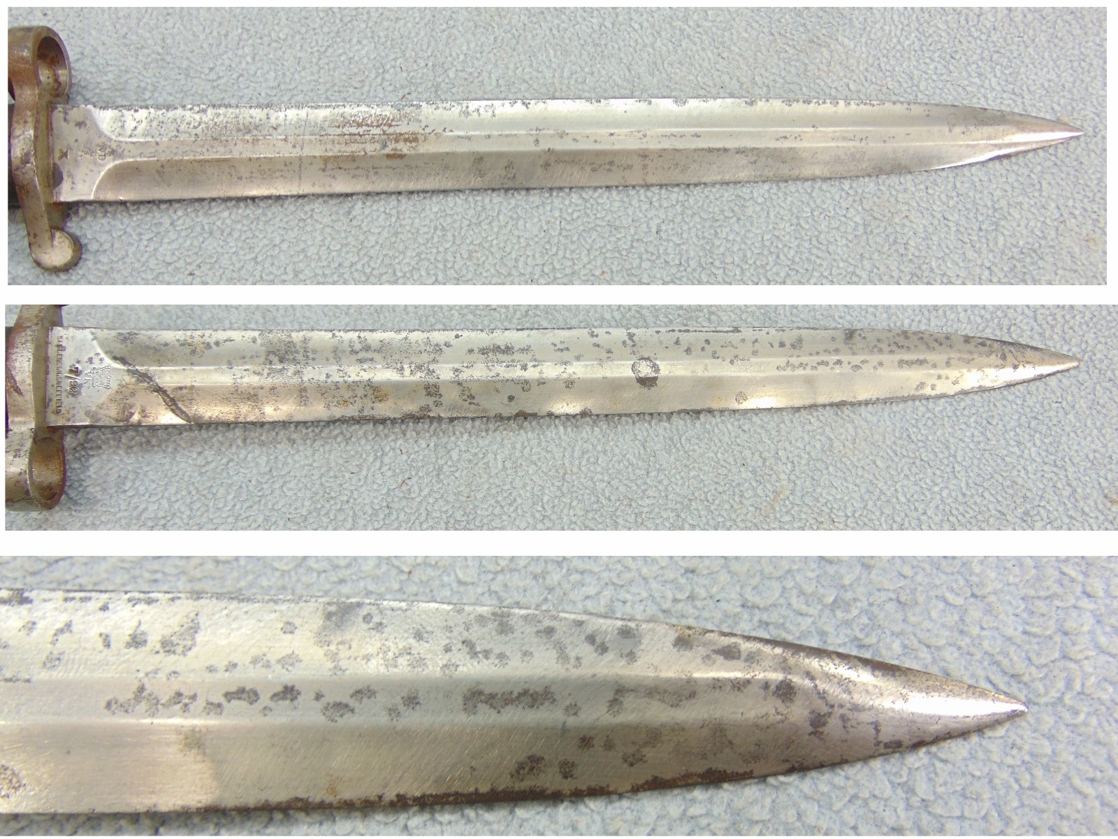 P1888 Mk1 TYPE II BAYONET 1892 BRITISH LEE METFORD RIFLE SANDERSON 1888