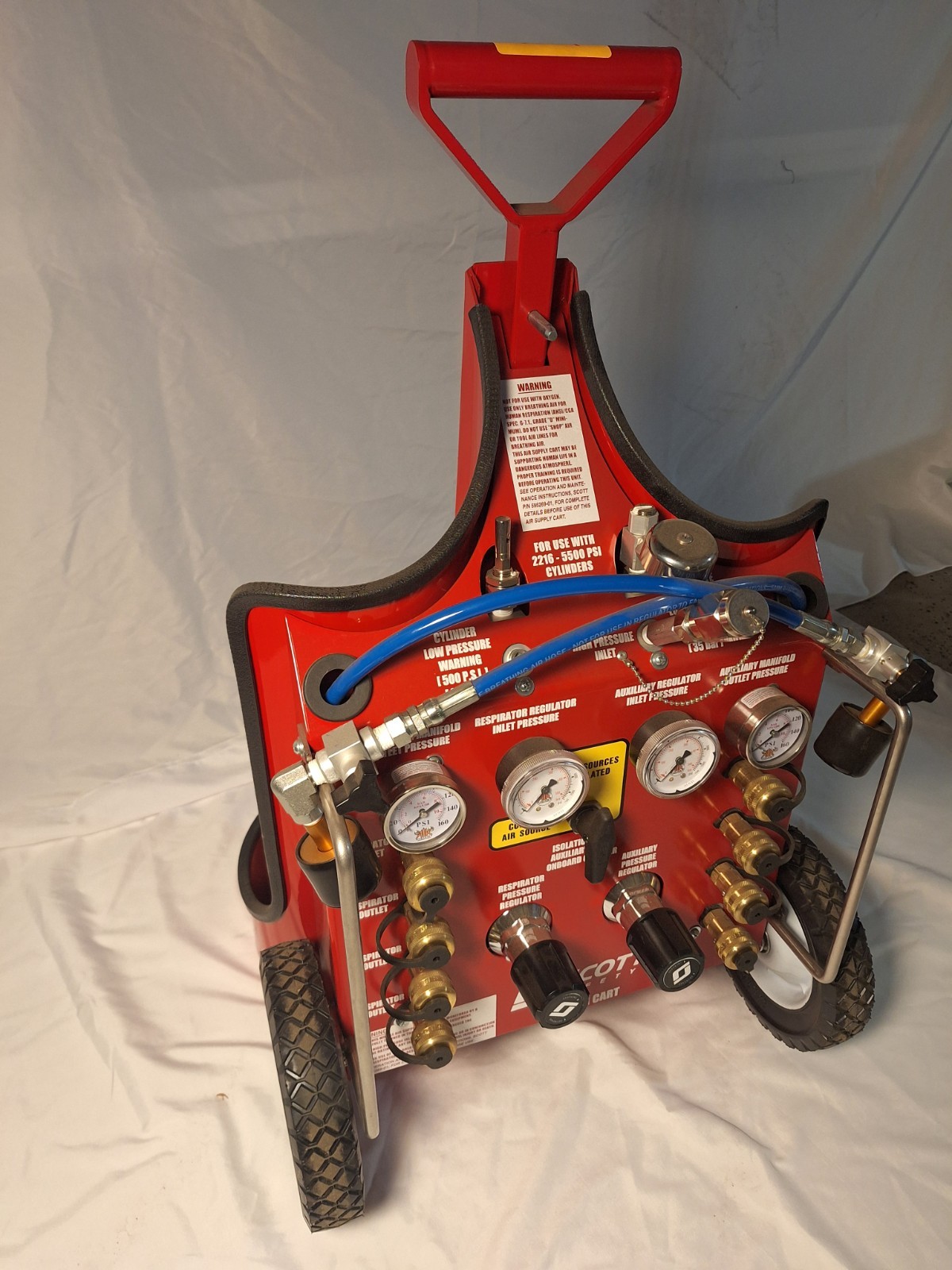 3M Scott Safety Portable Air Cart, TRC-1m, AIR CYLINDER CART, 200070-01