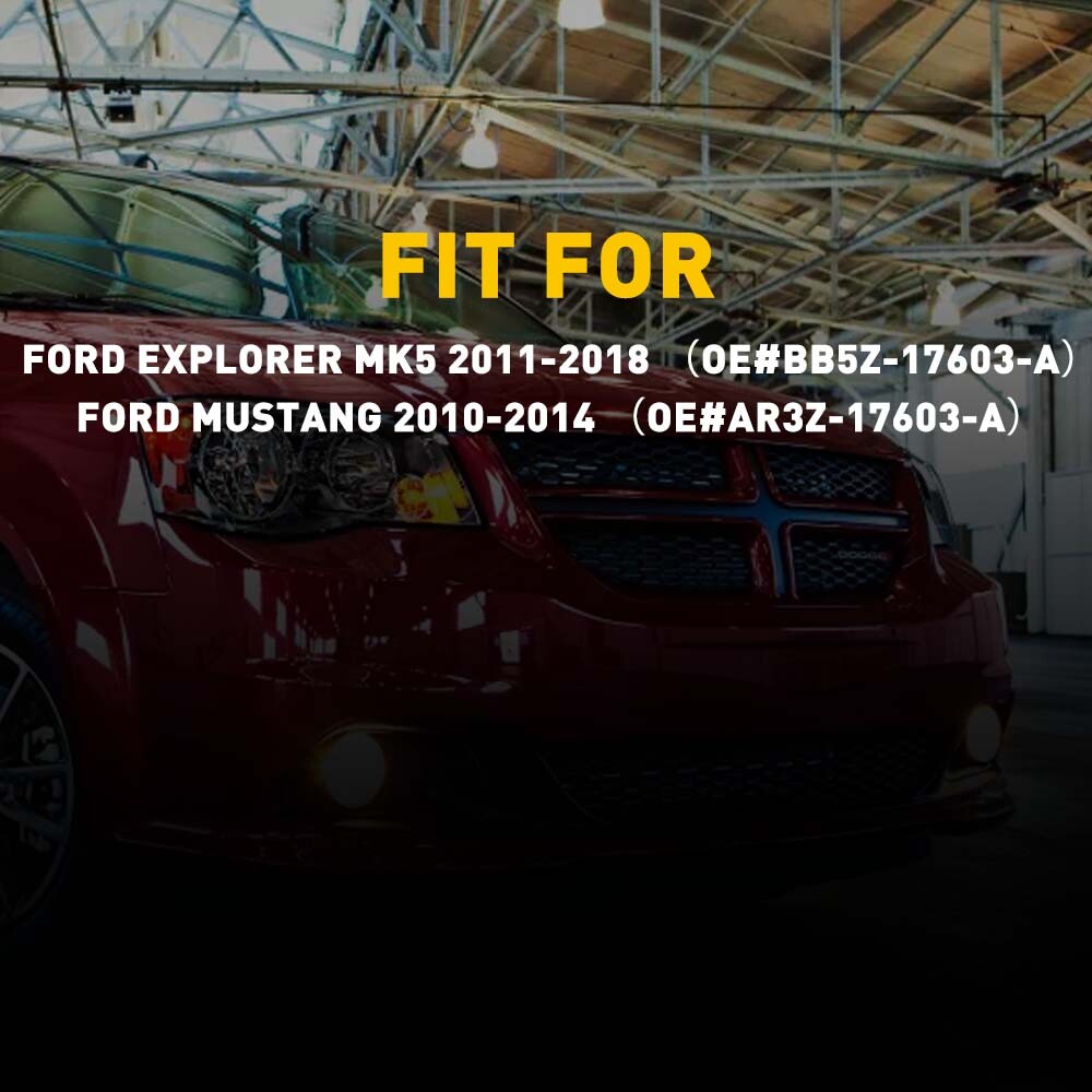 2 PCS For Ford Explorer 2011-2018 Windshield Wiper Washer Nozzle Sprayer Jets