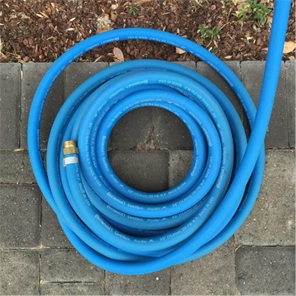 Continental Blue Water Hose with Swivtech 360 Fitting 25'-250' Various Lengths