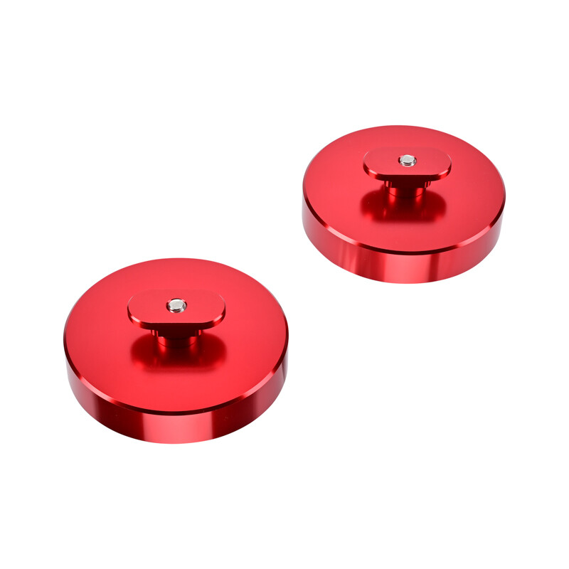 For Corvette C5 C6 C7 C8 Z06 ZR1 Red Leave In Lift Jack Pads Jacking Pucks USA