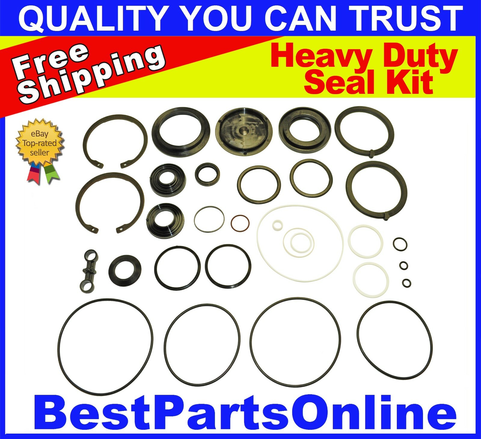 Heavy Duty Gear Seal Kit for ZF Model: 8016 71004279 Complete Gear Seal Kit