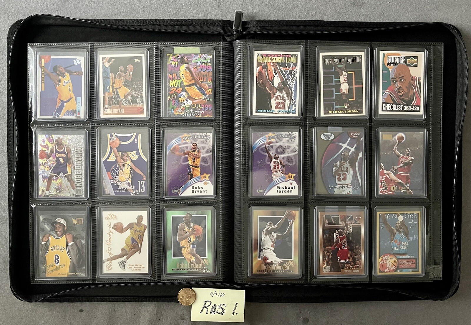 TopLoader Binder & One Touch Magnetic Thick Hard Case Binder 24 Cards