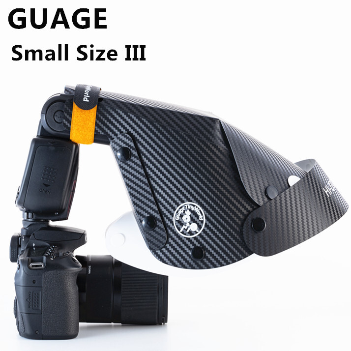 GUAGE Macro Camera Flash light Speedlite Softbox Diffuser Reflector Small III V3