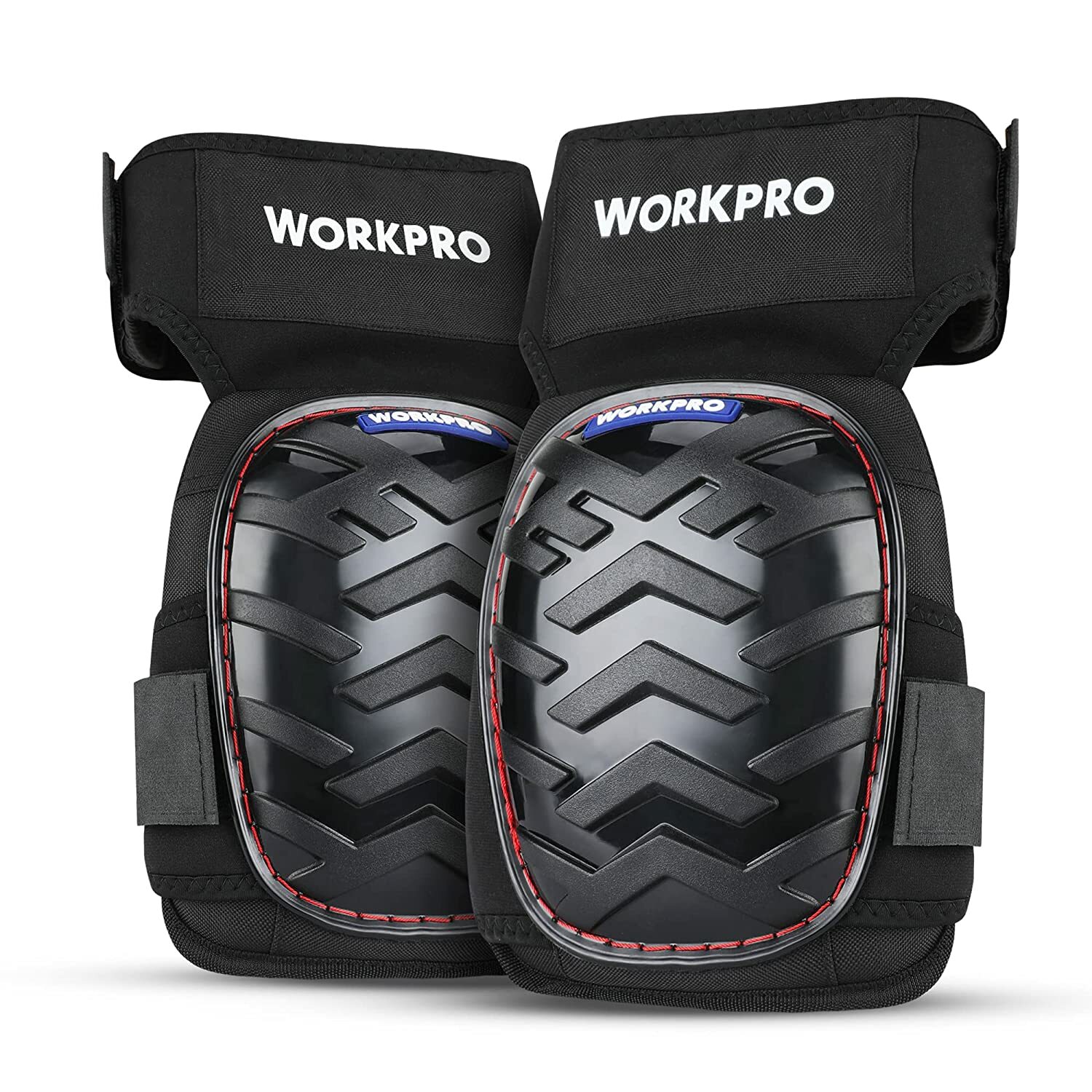 WORKPRO Knee Pads Construction For Work W/ Anti-Slip Strap Professional Kneepads
