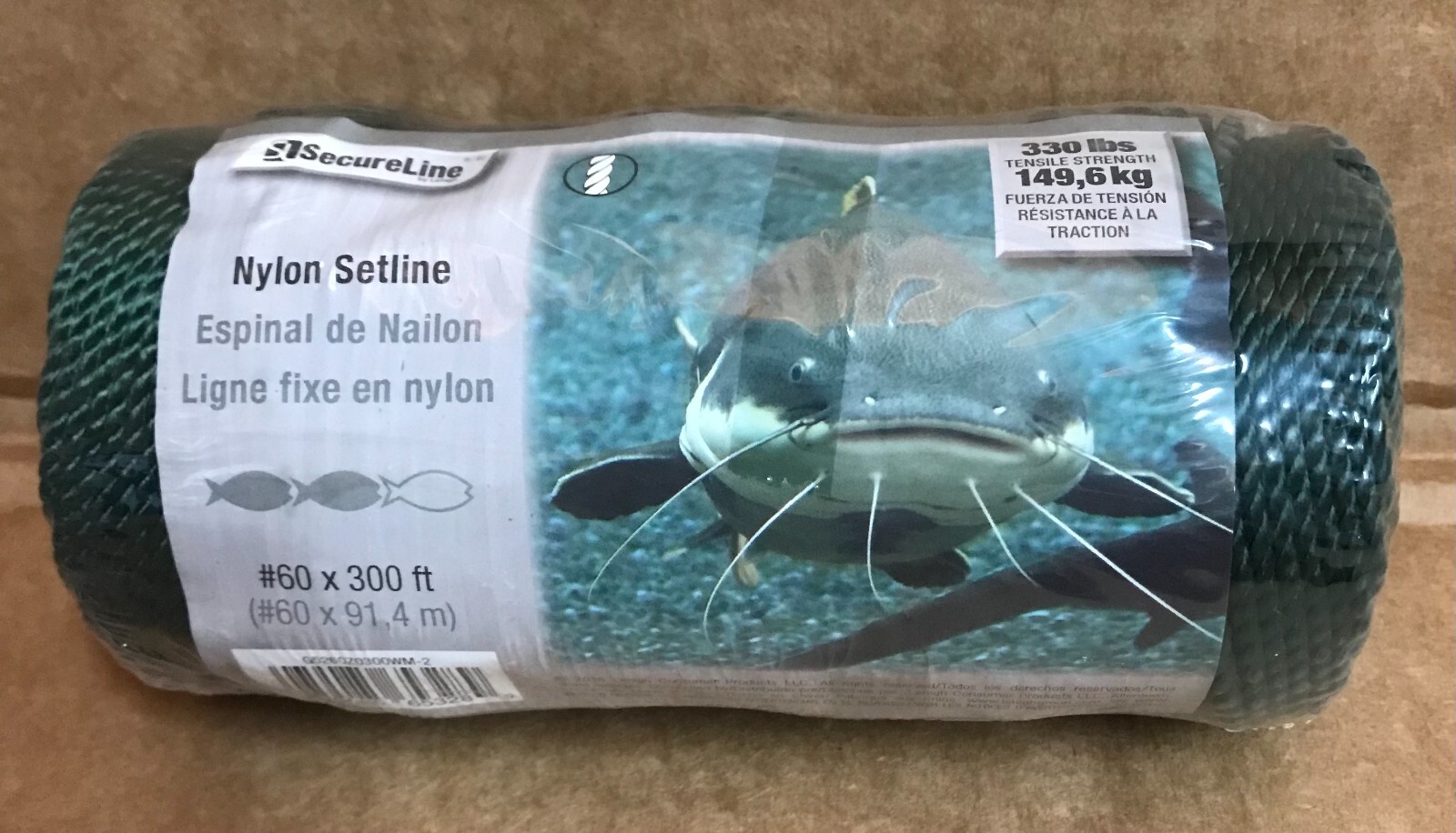 #60 X 300 FT Nylon Green String Setline Fishing Limbline Trotline Bank Drop Line