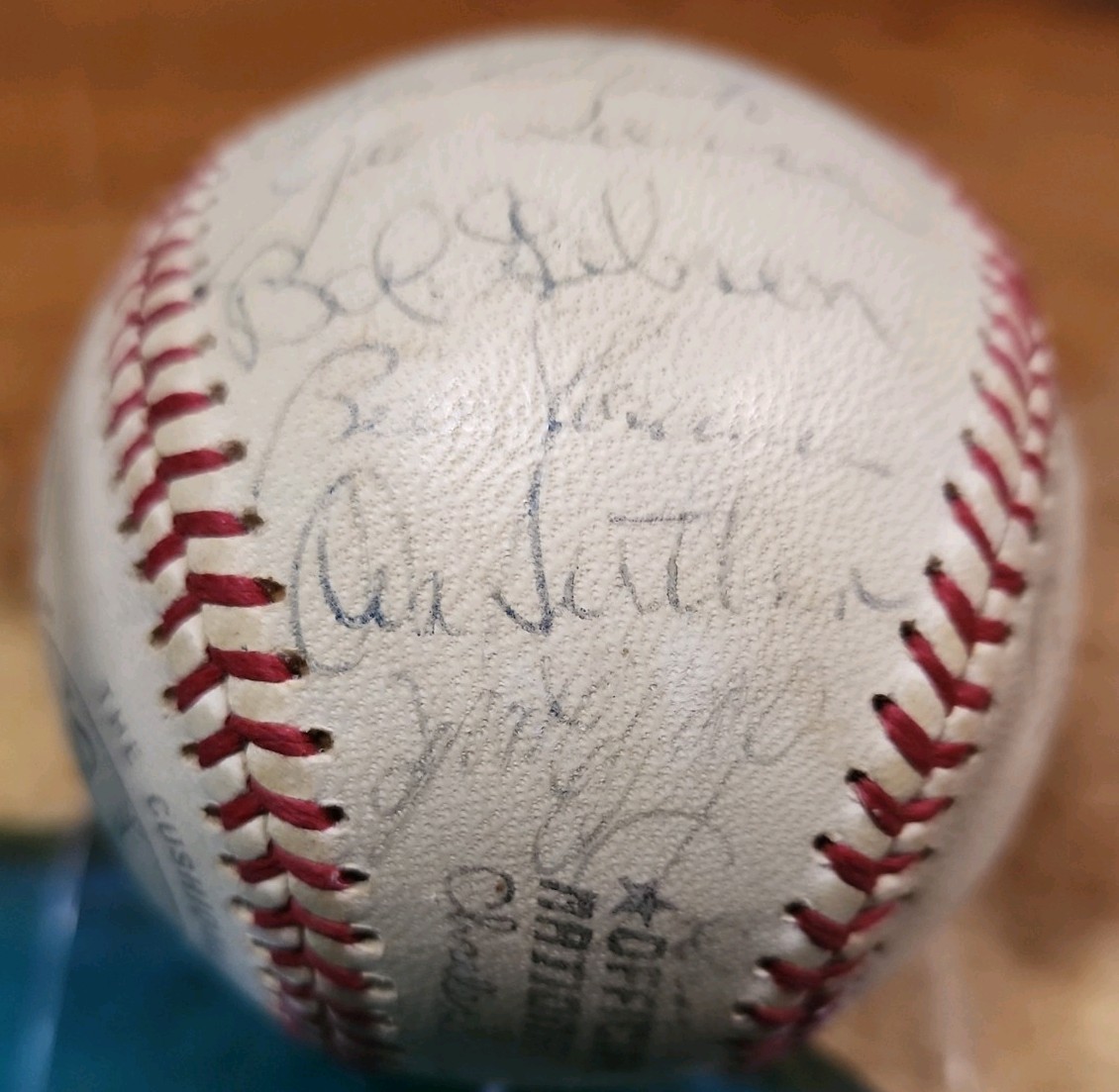 ⚾️1972 All-Star Team Signed Baseball! Clemente/Mays Sweet Spot! Hank Aaron*JSA⚾️