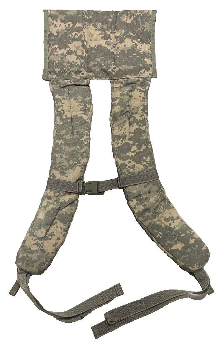 US MILITARY MOLLE ENHANCED FRAME SHOULDER STRAPS w/ QR ACU for Large Rucksack