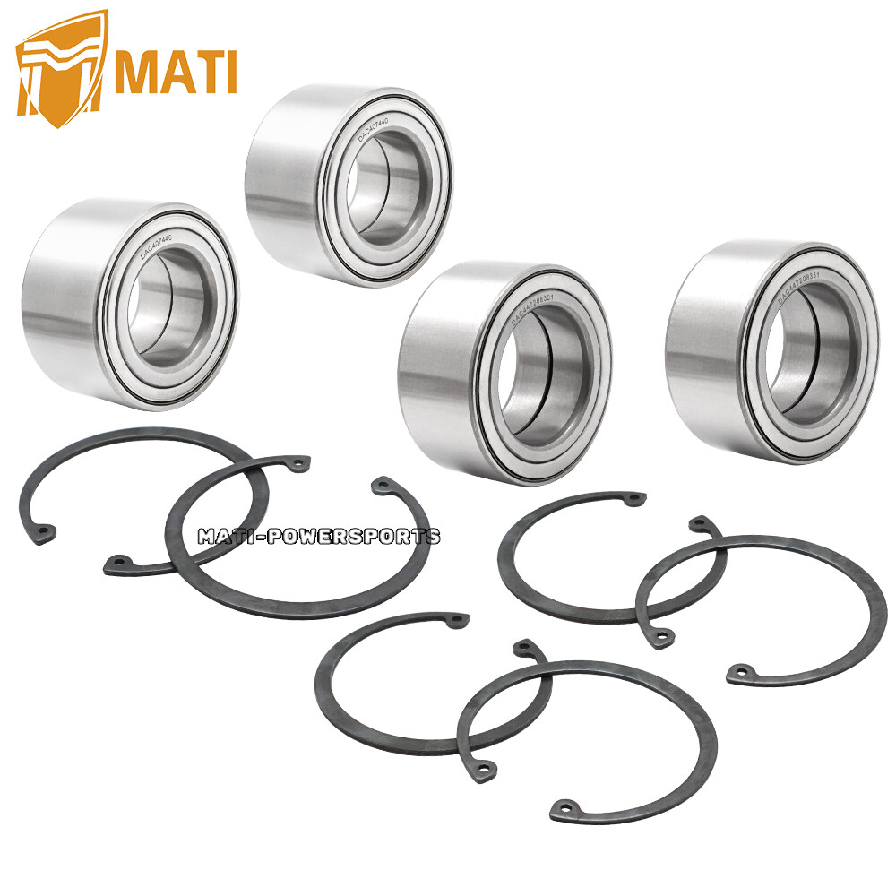 Front & Rear Wheel Bearings for Polaris Polaris Ranger 500 570 700 800 900 1000