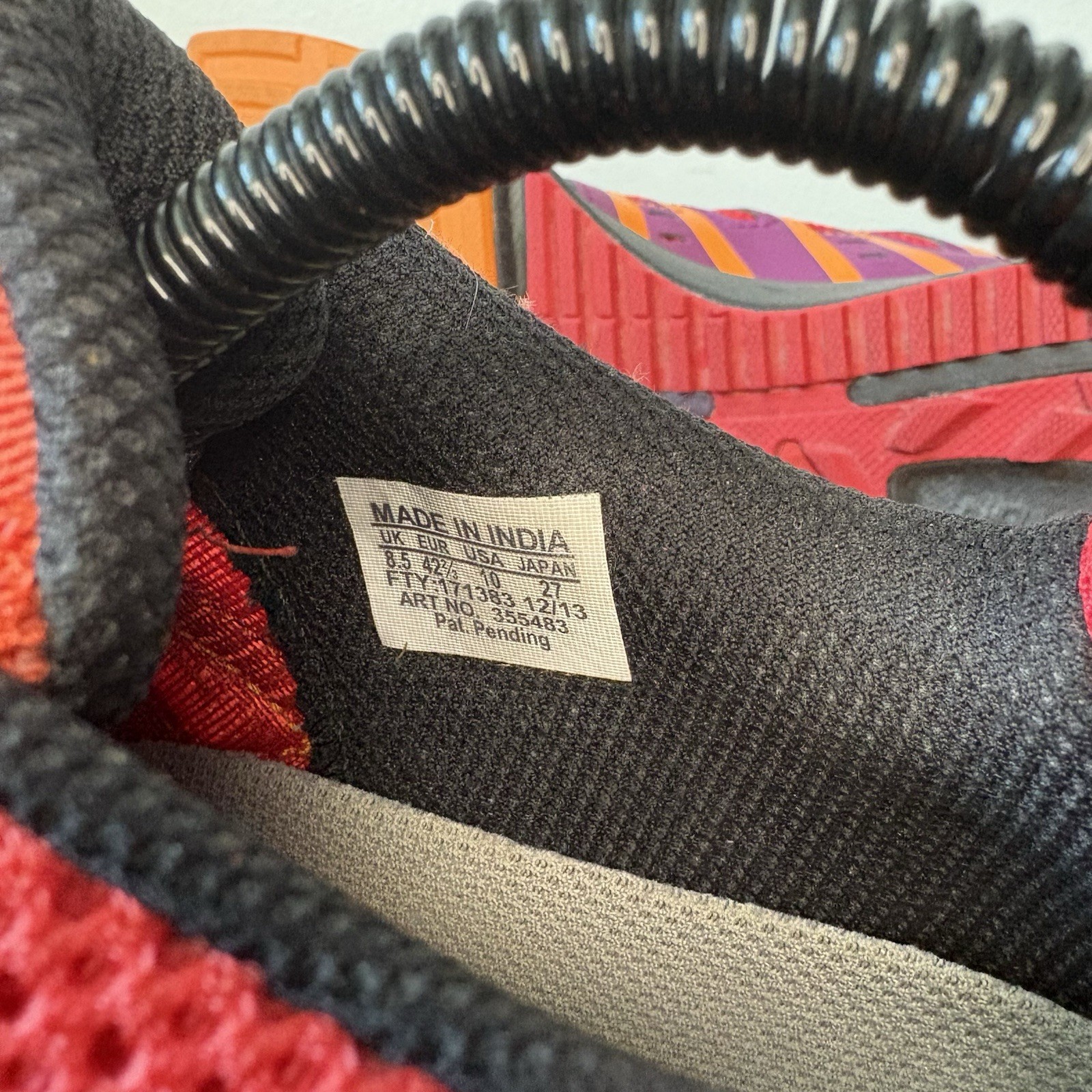 Salomon XR Mission 1 355483 Womens US 10 Running Shoes Multicolor Sneakers