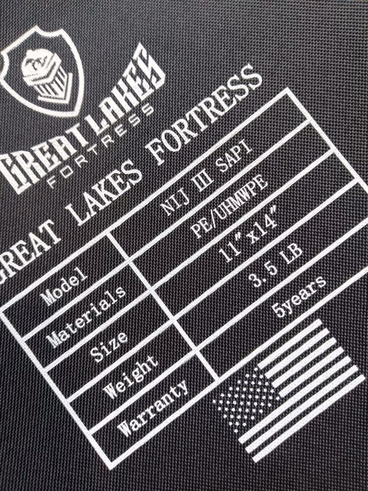 Level 3 EXTREME PE Bullet Proof Armor Plates Lighter Than Ceramic 3lb Pair11x14