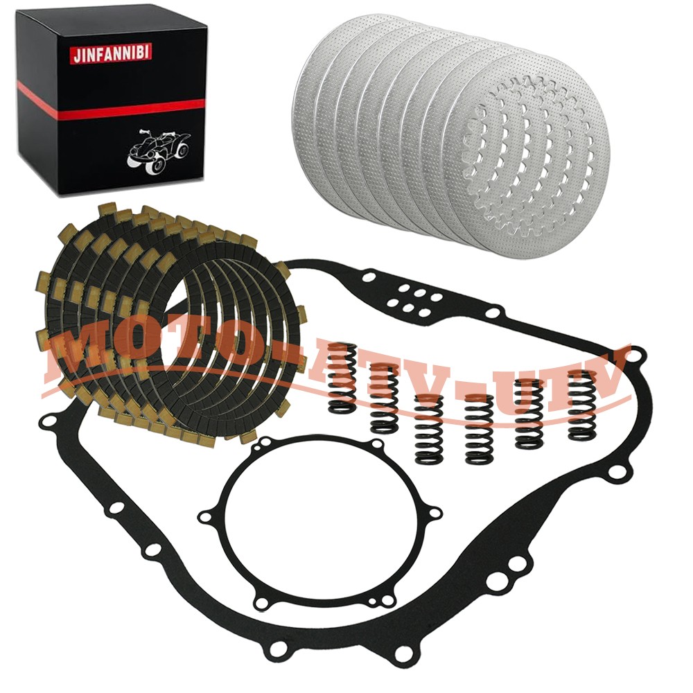 Clutch Friction Steel Plates Kit & Gasket for Kawasaki KLX250S KLX250 2009-2014
