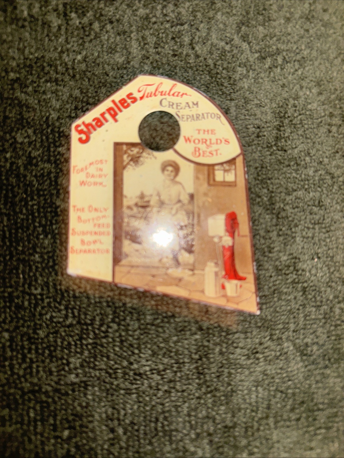 Antique Sharples Tubular Cream Separator Pot & Pan Scraper *West Chester, PA*