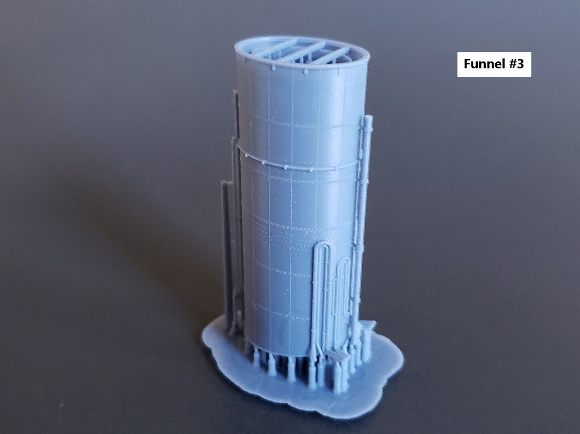 1/350 Titanic Funnels