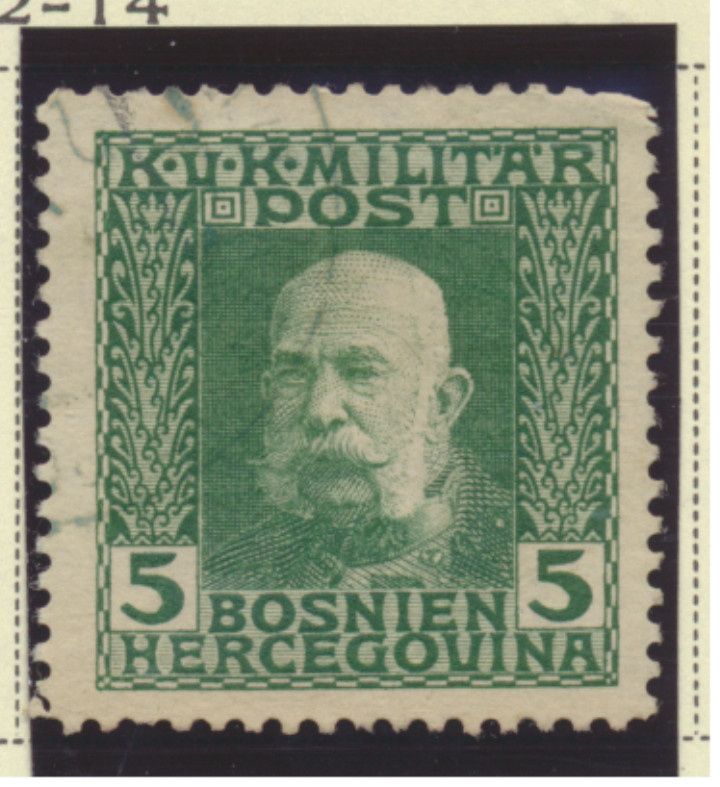 Bosnia and Herzegovina Stamps Scott #68//72, Used, 3 Different, Scans of All
