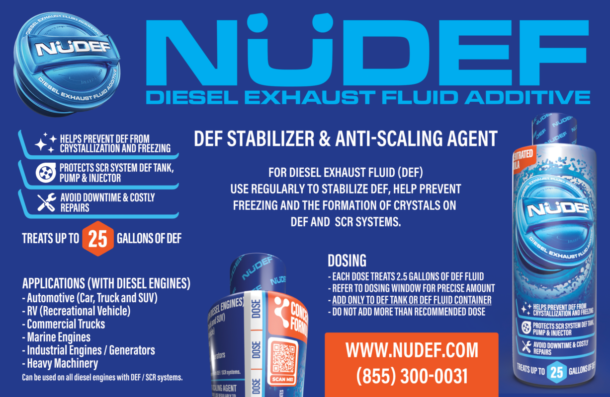 NuDef Diesel Exhaust Fluid Additive Cleaner Prevents Crystals & Freezing 4 Pack