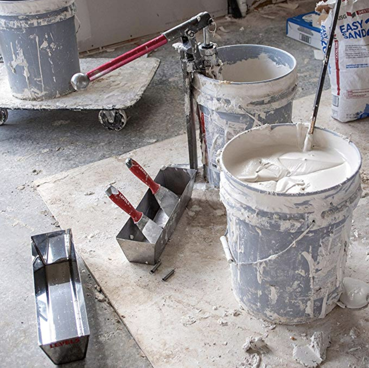 Drywall Putty Knife Set Stainless Steel Joint Knives 5 Piece | LEVEL5 | 5-602