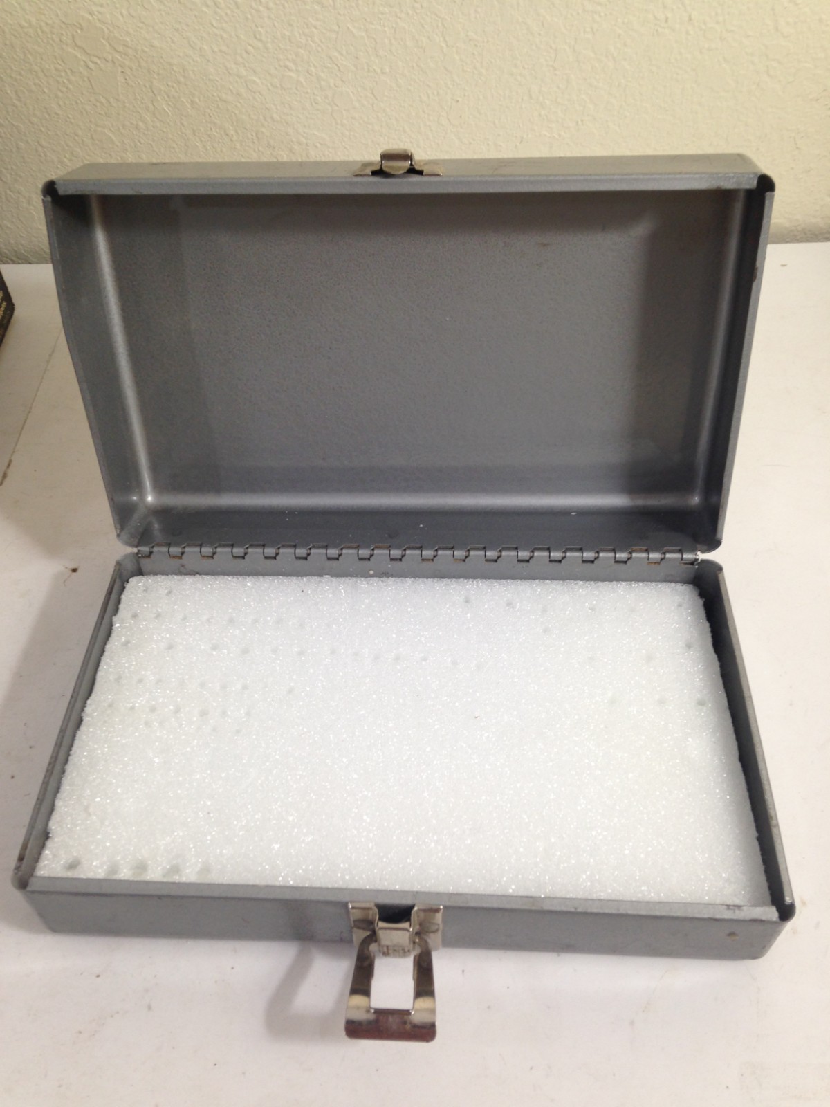 Vintage Dremel Model No 2 KIT Cat. No 222 No 2 metal box BOX ONLY gray hammered