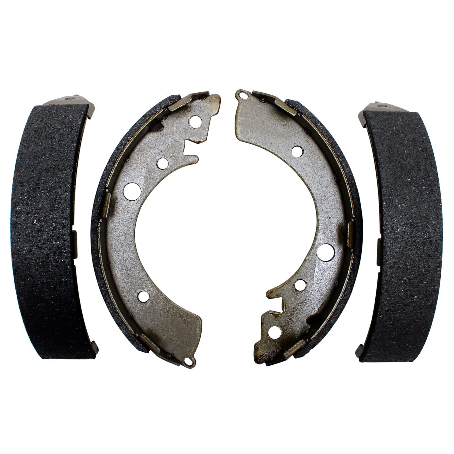 Front Ceramic Brake Pads + Rear Shoes for 1996 1997 1998 - 2004 2005 Honda Civic