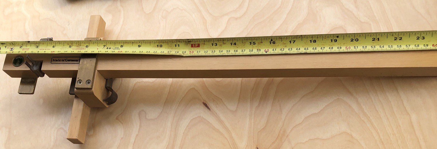 ULMIA OTT PURFLING CUTTER AND PANEL SLITTING GUAGE MADE IN GERMANY