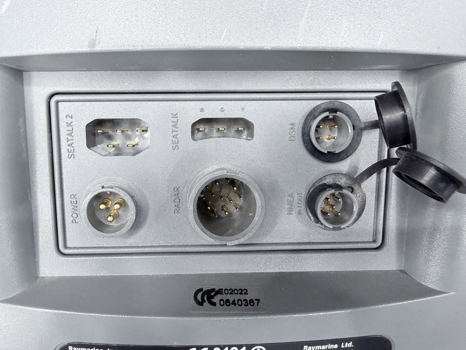 Raymarine C120 Classic GPS Chartplotter Multifunction Display- Tested & Warranty