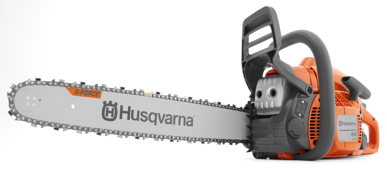 Husqvarna 440 Gas Chainsaw, 40-cc 2.4-HP, 2-Cycle X-Torq Engine, 18 Inch
