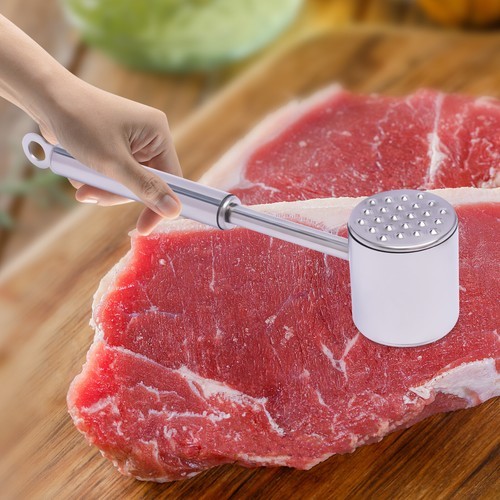 Heavy Duty Meat Hammer 304 Stainless Steel Dishwasher Safe Meat Tenderizer