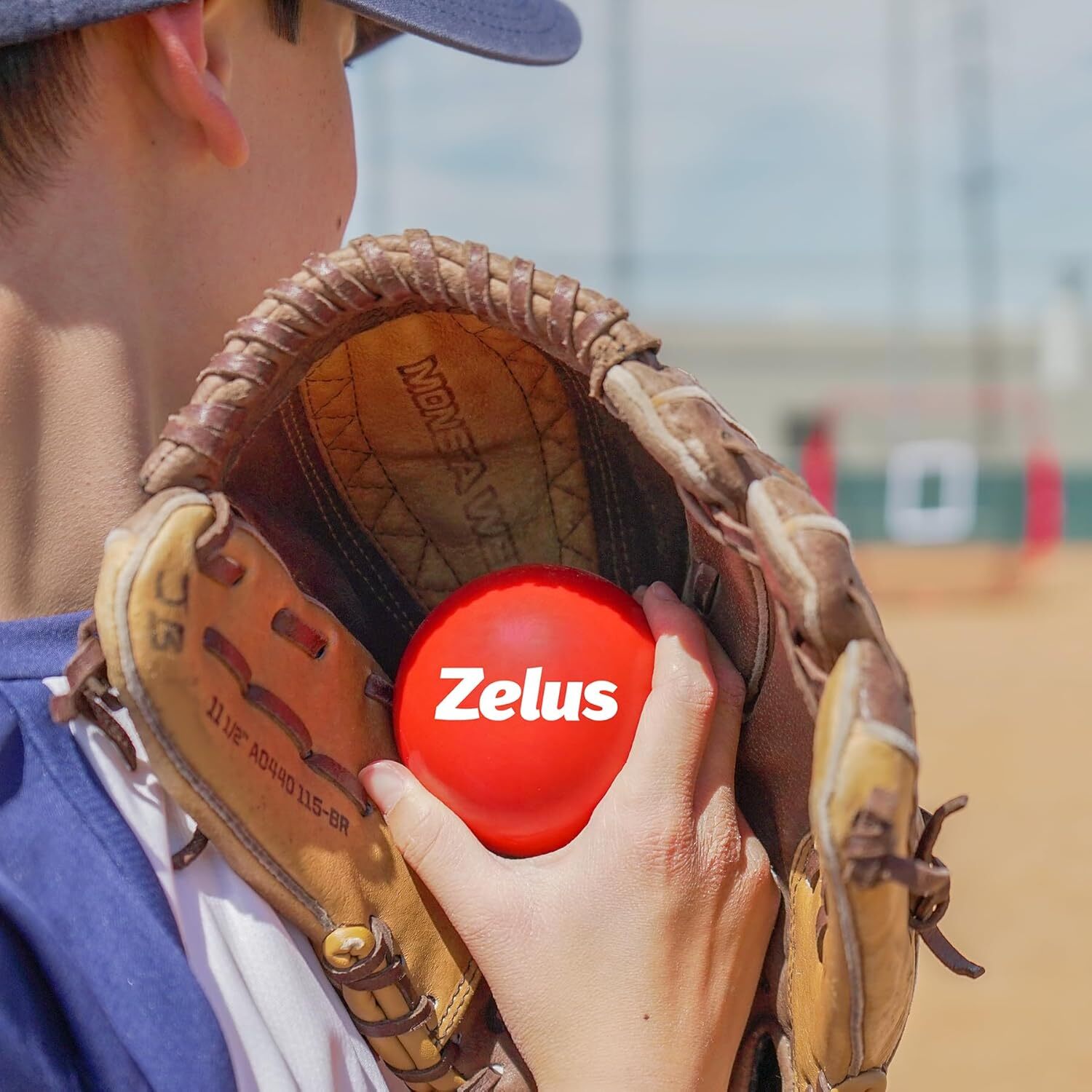 Training ball for softball and baseball practice | 2.8" 1 lb. weighted ball