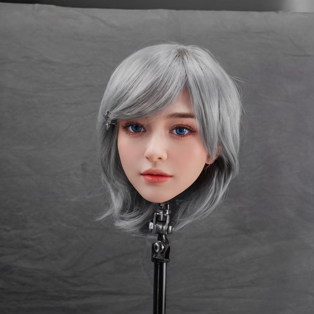 Limited edition female head model,TPE material, soft texture,Mannequin Head,Repl
