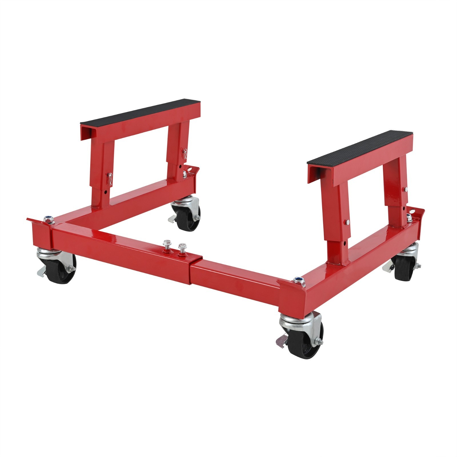 ATV Motorcycle Engine Cradle Dolly, Motorcycle Dolly, Engine Stand ,Red