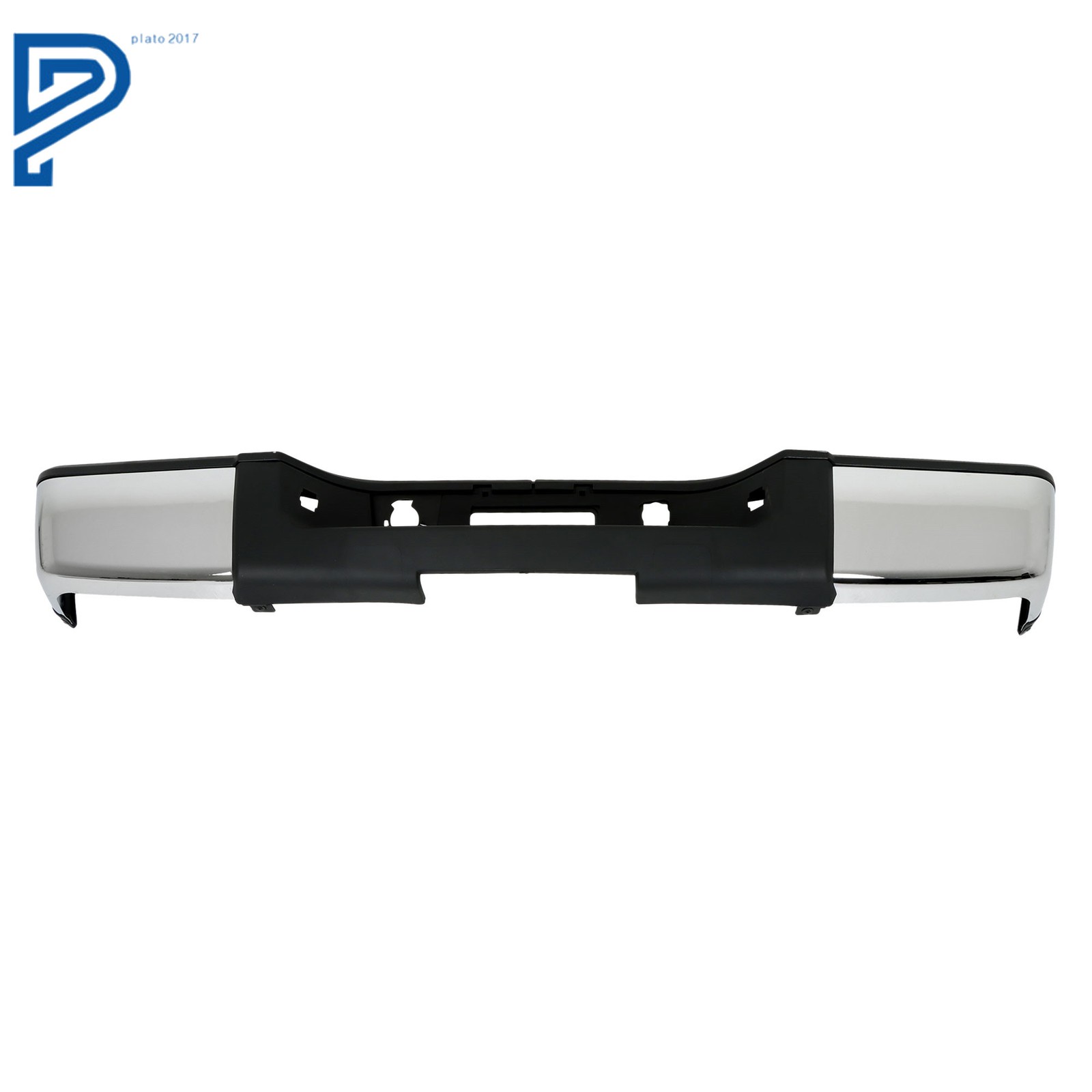 Chrome Rear Bumper Assembly For Chevy Silverado GMC Sierra 1500 2007-2013 2012