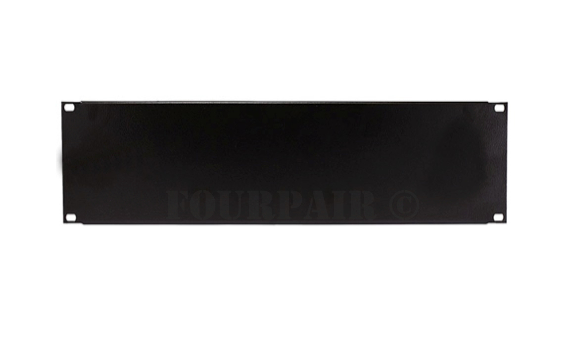 Three Space 3U - EIA 19" Blank Network IT Rack Mount Server Panel Filler Spacer
