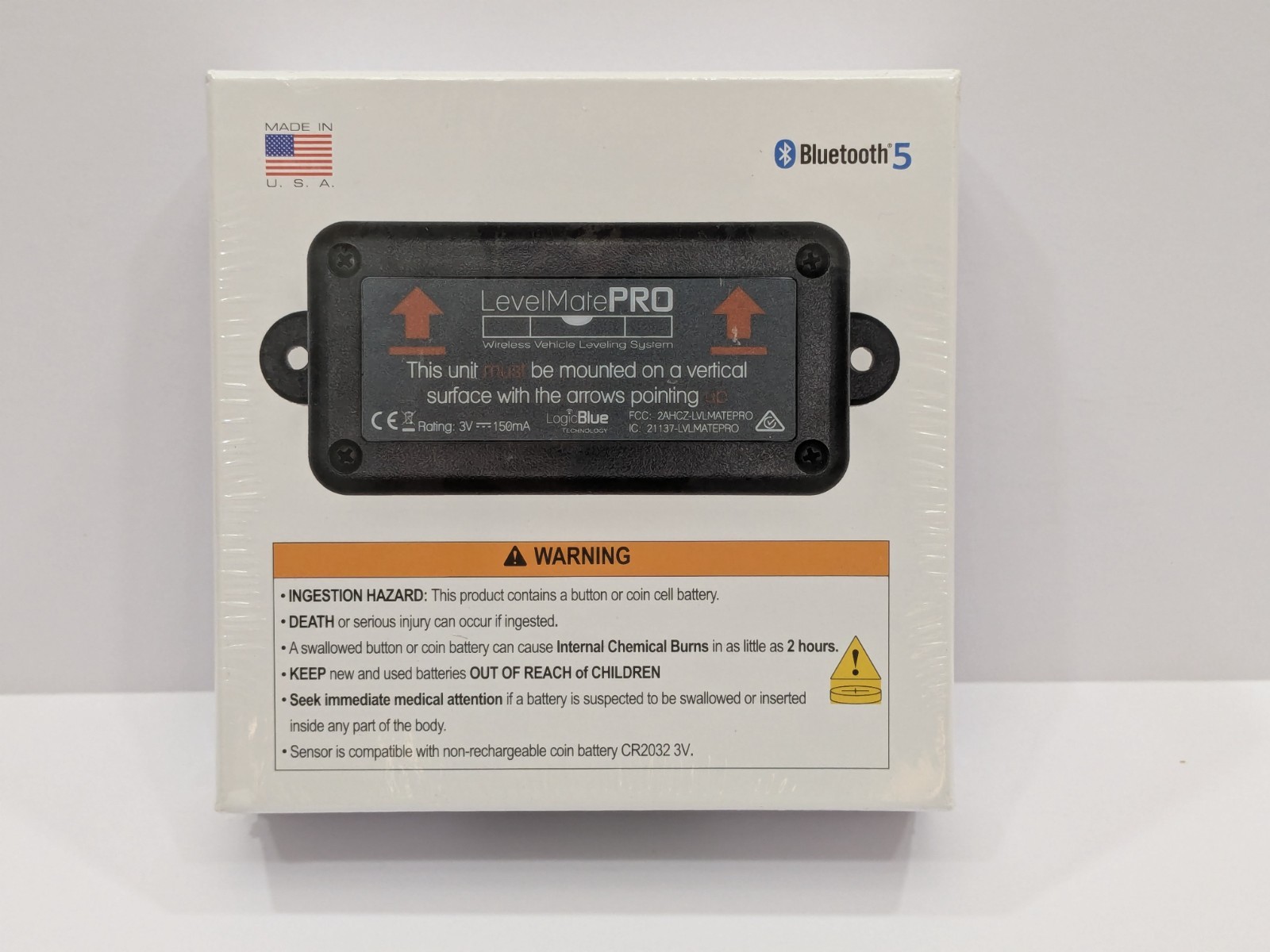 LogicBlue Technology LevelMatePRO Bluetooth Vehicle Leveling System - New in Box