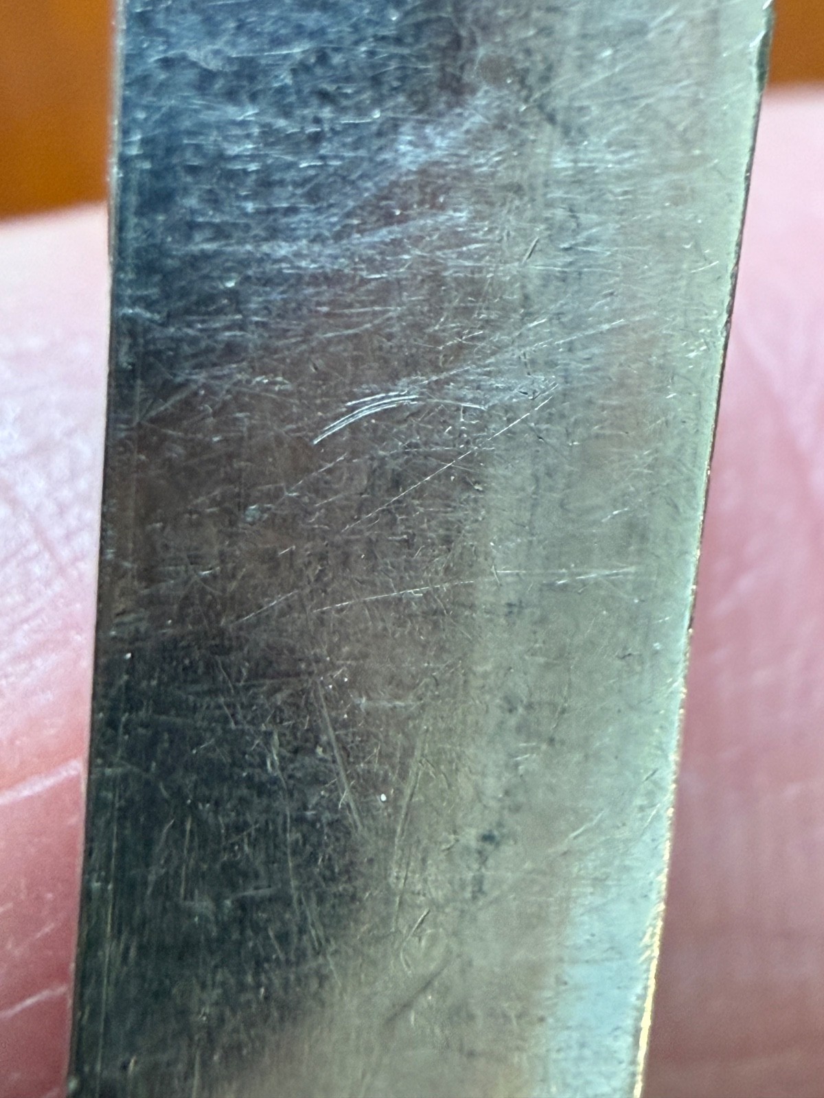 3 large antique Serving spoons Silver metal unmarked fiddle tipped tipt pattern